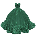 Green Sweetheart Sweet 16 Quinceanera Dresses Ball Gown for Girls Y7156 by simplepromdress