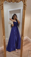 Elegant Blue Evening Dress,Blue Gala Dress Y5667 by simplepromdress