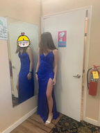 Elegant Mermaid Royal Blue Evening Dress ,Charming Prom Dress Y1279 by simplepromdress