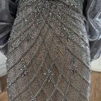 Zapdress 2026 Pink Strapless Mermaid Luxury Beaded Evening Dresses with Cape Formal Party Gowns Customized (ZD17318)