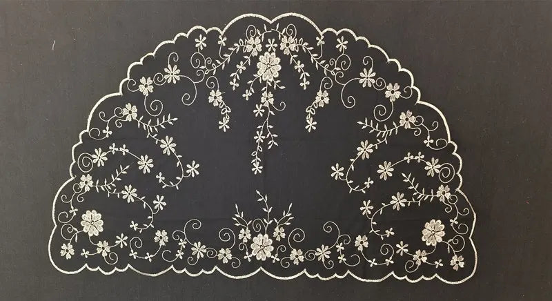Embroidery Lace Mantilla Women Head Covering Church Catholic Veil