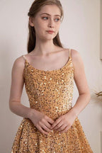 Sequin Short Homecoming Dresses for Teens Sparkly Prom Dresses SYH81 by vivymakudress