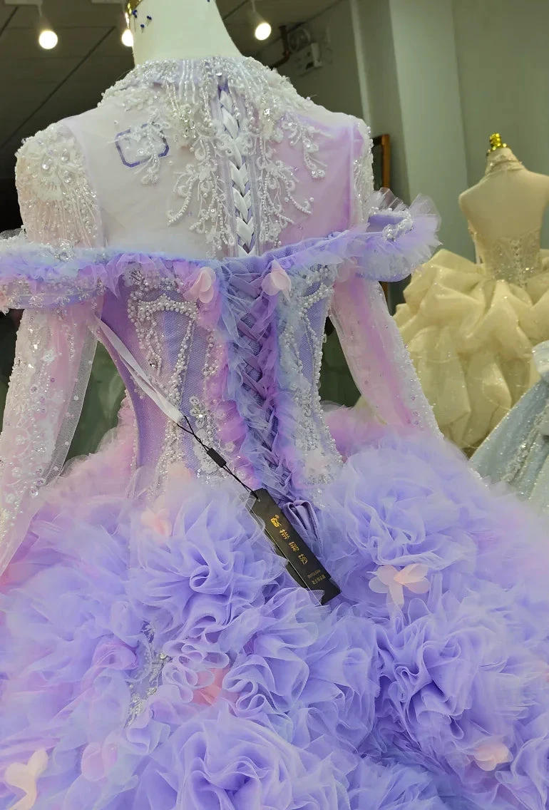 Lilac Petal Dreamscape by ZAPDRESS