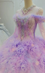 Lilac Petal Dreamscape by ZAPDRESS