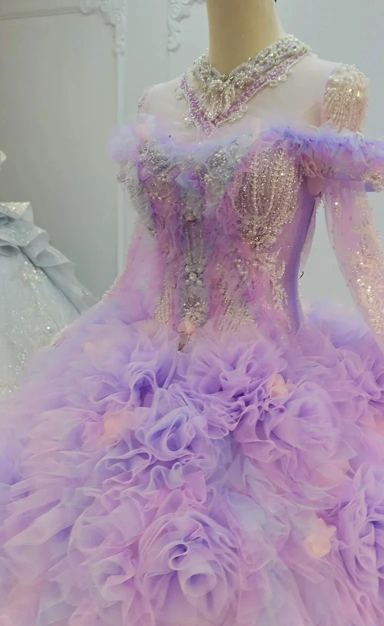 Lilac Petal Dreamscape by ZAPDRESS