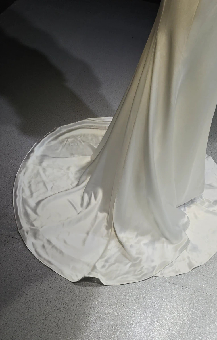 Satin Whisper of Elegance by ZAPDRESS