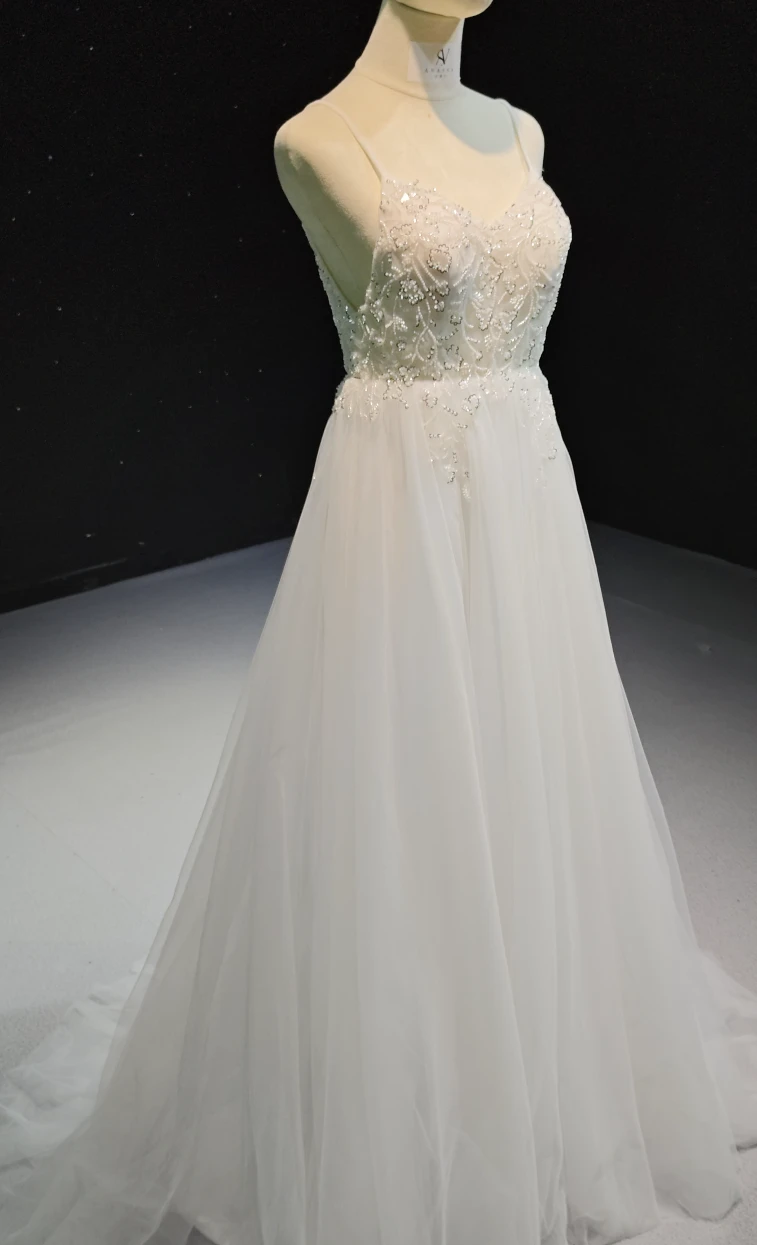 Starry Tulle Embroidery by ZAPDRESS