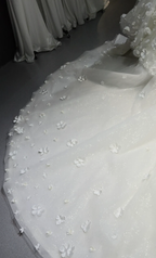Blossom Veil Ballgown by ZAPDRESS