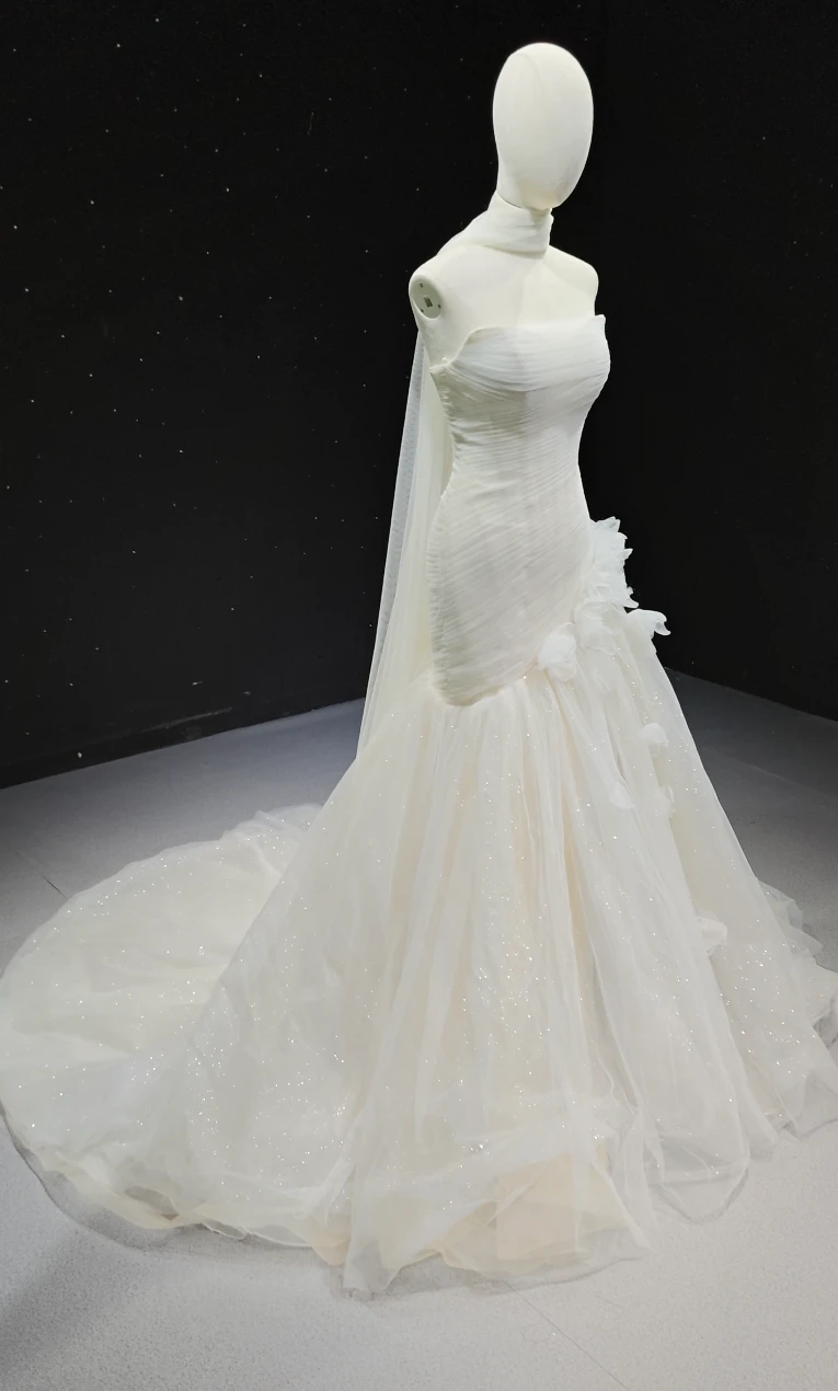 Pleated Cloud Blossom by ZAPDRESS