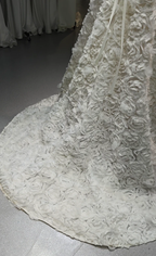 Blossom Cascade Ballgown by ZAPDRESS