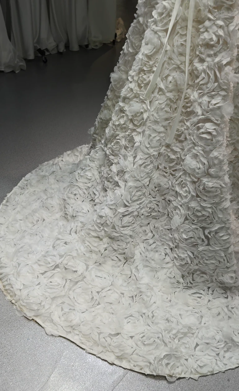 Blossom Cascade Ballgown by ZAPDRESS