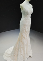 Lace Halter Mermaid Grace by ZAPDRESS