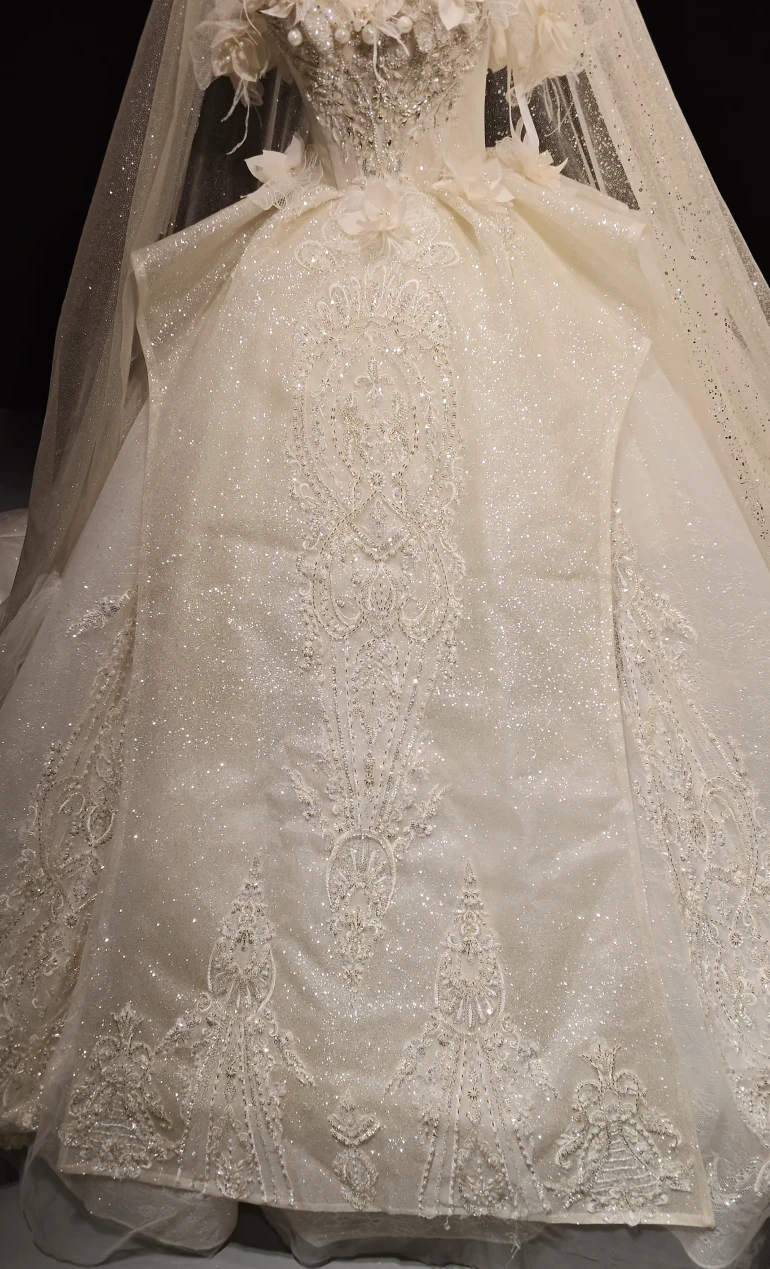 Stardust Blossom Ballgown by ZAPDRESS