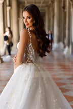 Square Neck Sexy Off Shoulder Sleeveless Fluffy Princess Style Mopping Wedding Dresses Sweetheart A-Line White Bridal Gowns 2023 by payinti