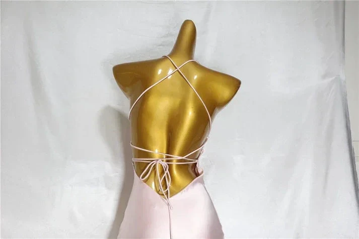 Pink Bodycon Long Prom Dress Evening Dress Y8158 by simplepromdress