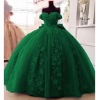 Beaded Princess Quinceanera Dresses with Big Bow Sweet 15 16 Ball Gown Y1485 by simplepromdress