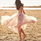 One Shoulder Tulle Prom Dress SYP167