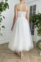 Tulle Sweetheart Straps Short Prom Dress Tea Length Homecoming Dresses PD447 by pgmdress