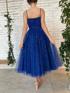 Tulle Sweetheart Straps Short Prom Dress Tea Length Homecoming Dresses PD447 by pgmdress