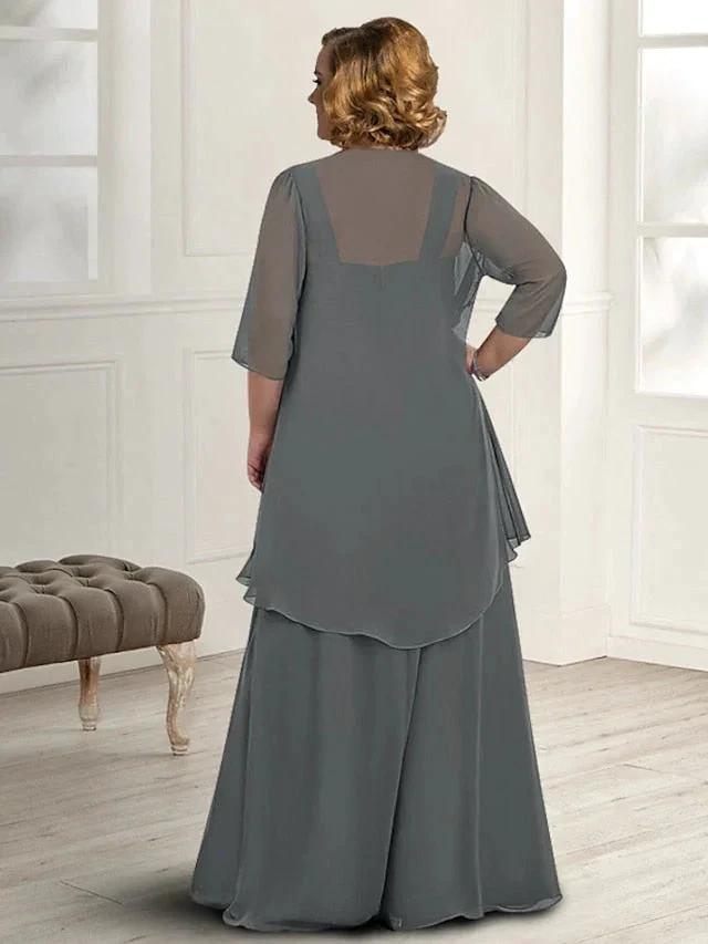 A-Line/Princess Spaghetti Straps Mother of the Bride Dresses with Jacket by Dreamylily