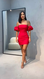 Sexy Red Tight Homecoming Dress Red Cocktail Dress Y3056 by simplepromdress
