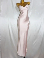 Pink Bodycon Long Prom Dress Evening Dress Y8158 by simplepromdress
