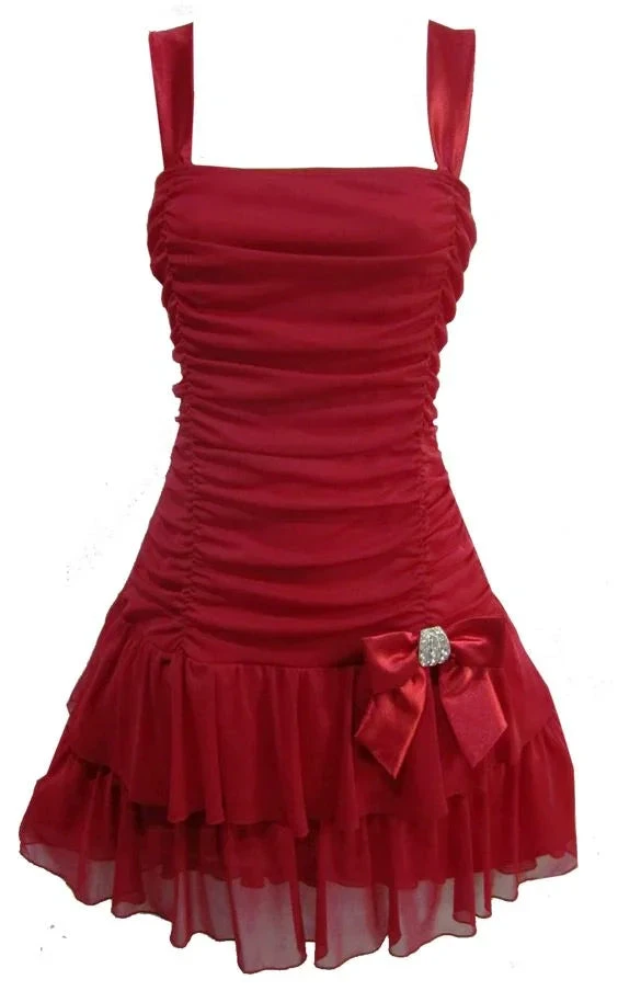 Cute A-line Short Homecoming Dress Sleeveless Vest Dress Y1940 by simplepromdress