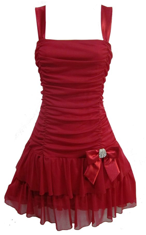 Cute A-line Short Homecoming Dress Sleeveless Vest Dress Y1940