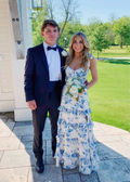 Blue Print Sexy Prom Dress Long Evening Dress Prom Dresses Y7411 by simplepromdress