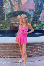 A-line V Neck Homecoming Dress Cute Party Dress Y2279