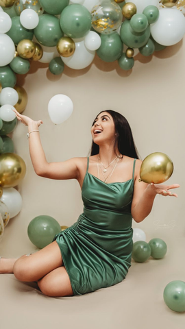 Green Spaghetti Straps Homecoming Dress 18th Birthday Party Dress Y2626