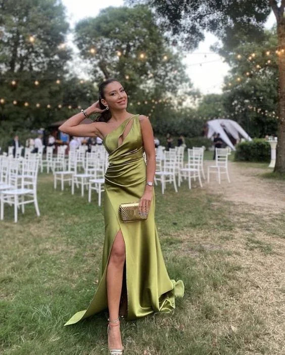 Sage Green Long Prom Dress Formal Evening Gowns Y7163 by simplepromdress