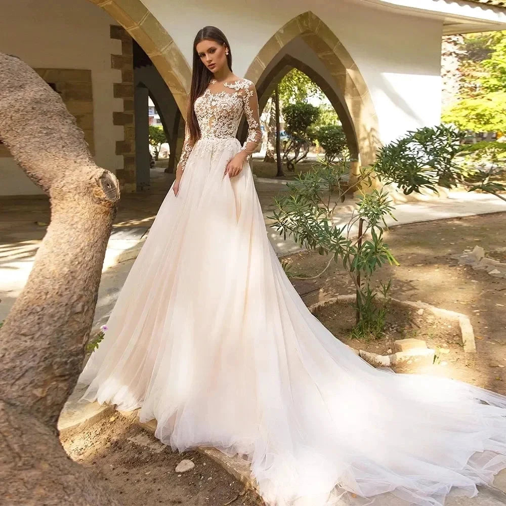 Vintage Boho Wedding Dresses For Women&