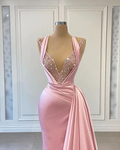 Pink Long Prom Dress,Pageant Dress,Evening Dress,Graduation School Party Gown Y562 by simplepromdress