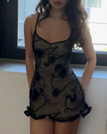Chic Black Homecoming Dress Black Party Gown Y7291 by simplepromdress