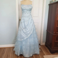 Elegant Ice Blue Sequins Beaded Ball Gown,Tulle Layered A Line Prom Dress Y7931 by simplepromdress