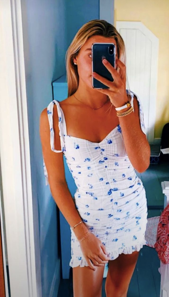 Sexy Spaghetti Straps Dress Homecoming Dress Y2286 Main Image