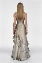 Elegant Layered A Line Evening Dress Long Prom Dress Y7776 by simplepromdress