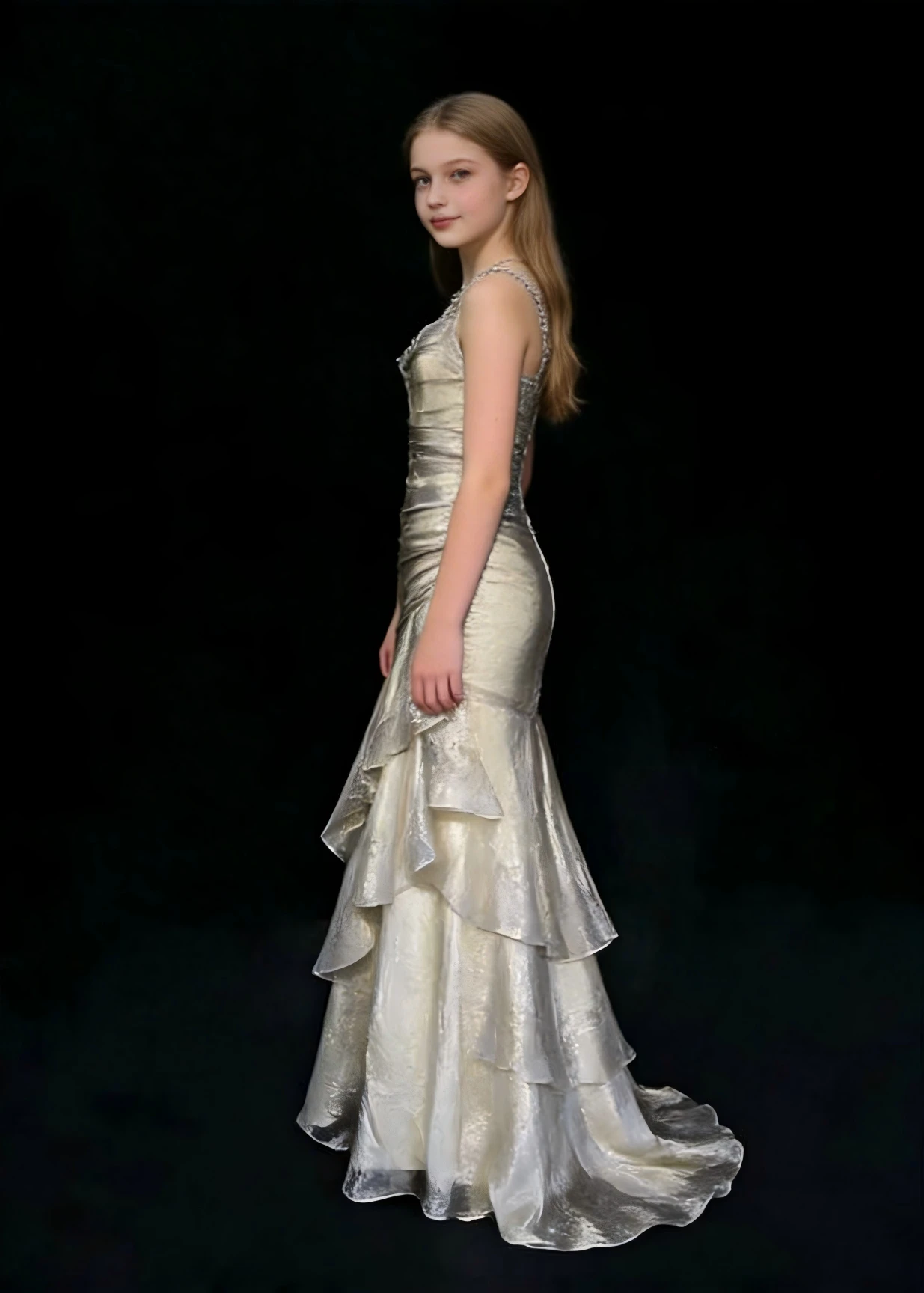 Elegant Layered A Line Evening Dress Long Prom Dress Y7776 by simplepromdress