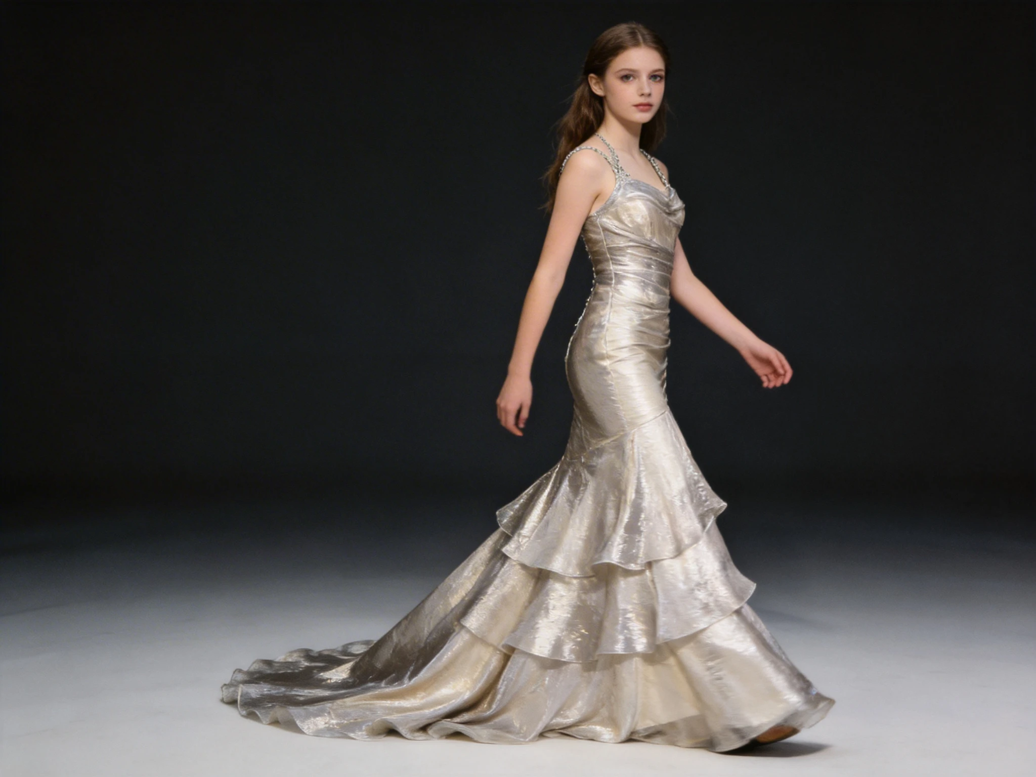 Elegant Layered A Line Evening Dress Long Prom Dress Y7776 by simplepromdress