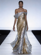 Sparkly Sequins Off The Shoulder Mermaid Evening Dress Long Prom Dress Y8393 by simplepromdress