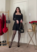 Sexy Black Party Dress Black Outfit Dress Short Homecoming Dress Y4514 by simplepromdress