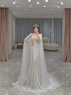 Stunning Mermaid Wedding Dress,Shiny Bridal Dress Y4485 by simplepromdress