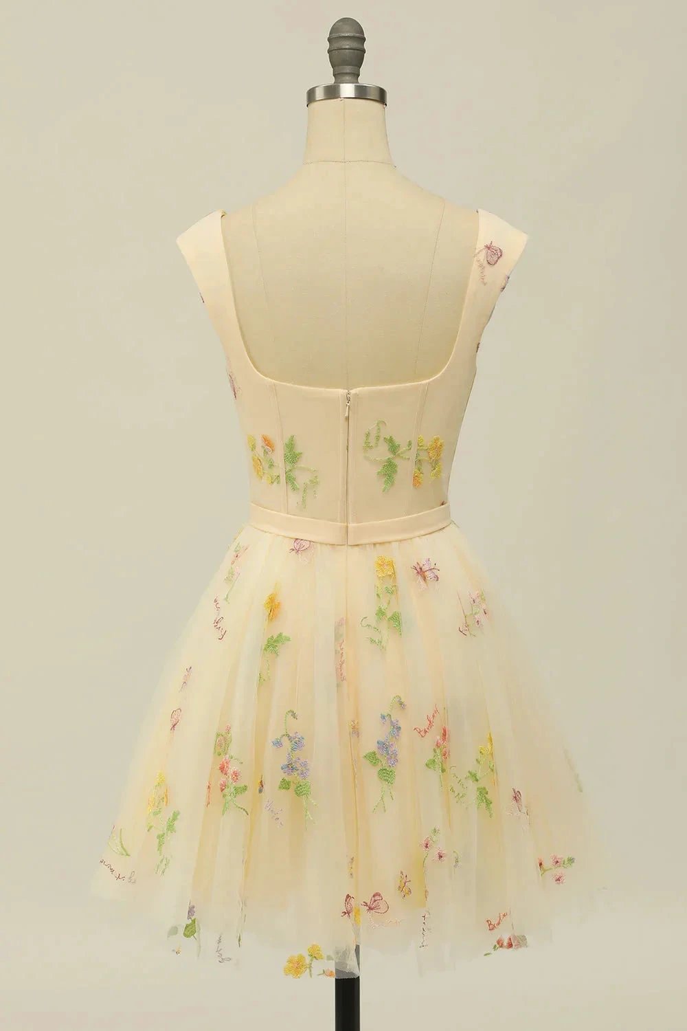 Cute A Line Sweetheart Purple Short Homecoming Dress with Embroidery by WEDTREND