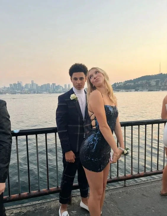 Sexy Tight Homecoming Dress Backless Party Dress Y4176 by simplepromdress