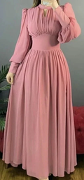 Simple A-line Long Sleeves Prom Dress Fashion Evening Dress Y5795 by simplepromdress