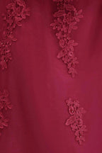 A-Line Bateau Long Plus size Sleeveless Evening Dresses with Appliques by misshow.com