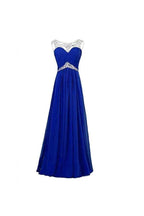 A-line Chiffon Bridesmaid Evening Party Prom Ball Gown PG256 by pgmdress