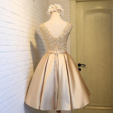 A-Linie Homecoming-Kleid Schickes rotes kurzes Ballkleid Partykleid PD388