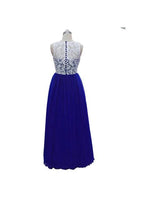 A-line Prom Dress lace bridesmaid long evening gowns PG246 by pgmdress